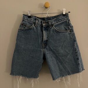 Levi's Blue Denim Jeans with Orange Tag